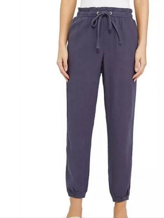 Sanctuary Pants - Sanctuary Linen Blend Joggers Small